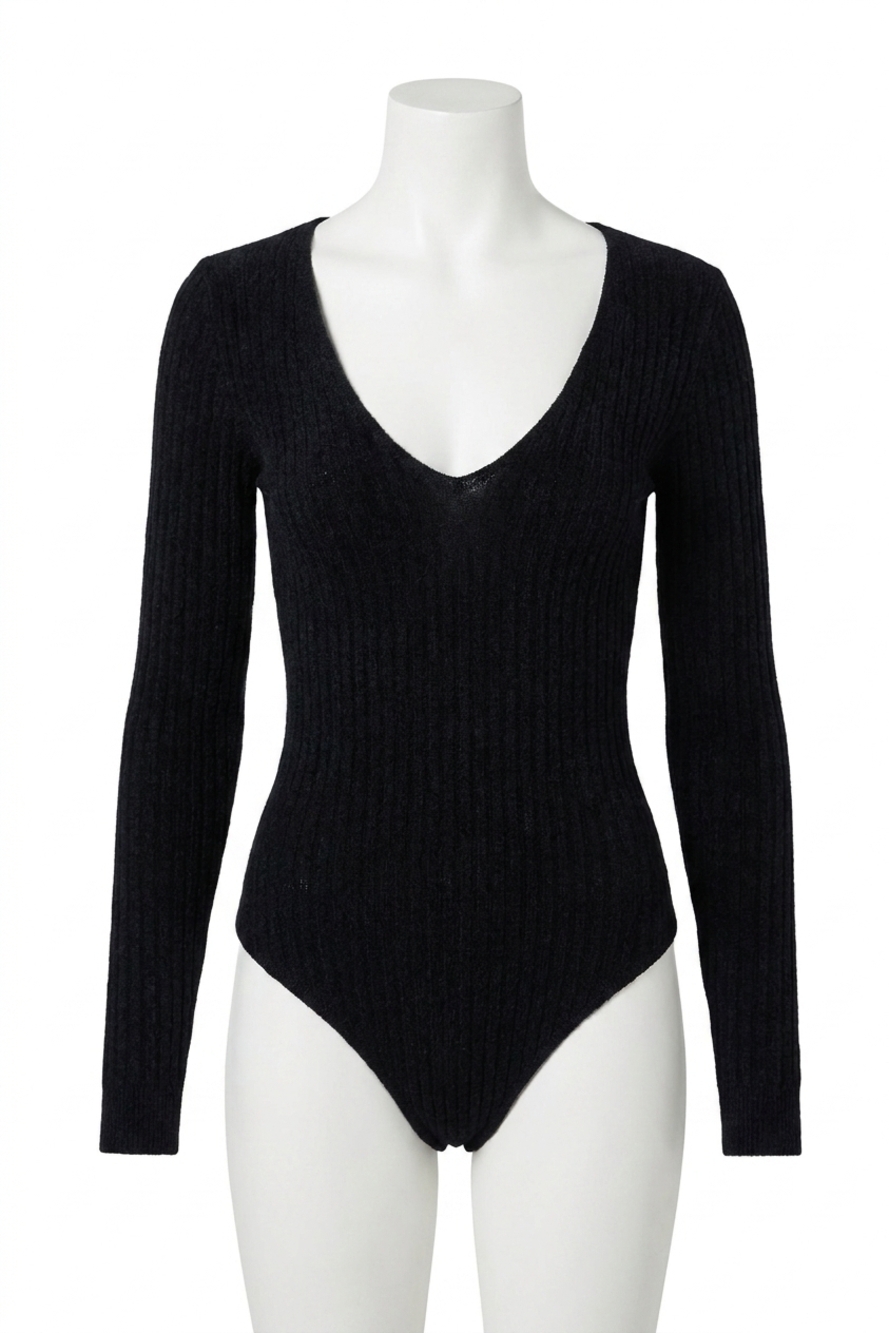 NEW RONNY KOBO talma bodysuit in black